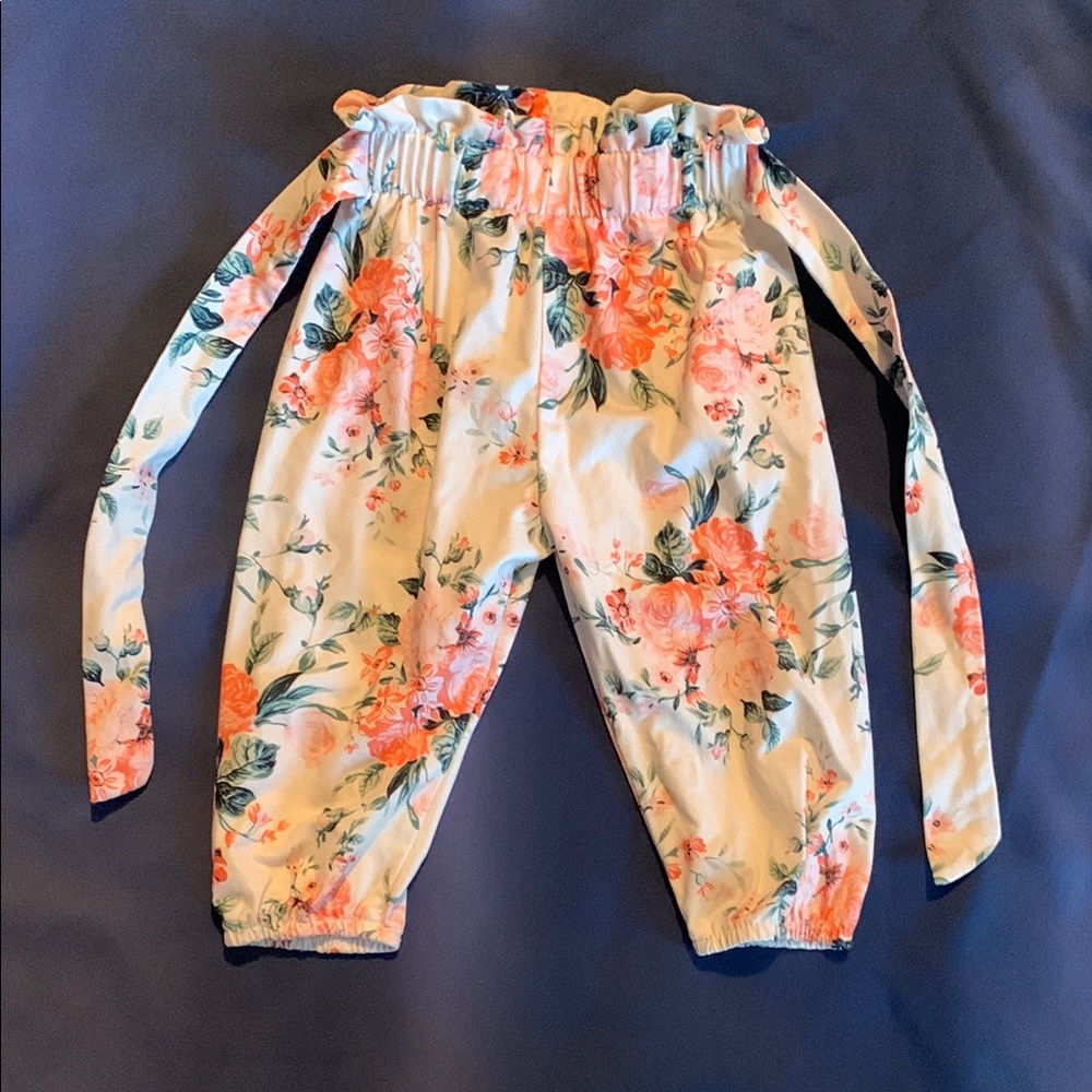 Cotton stretch with Tie Waist